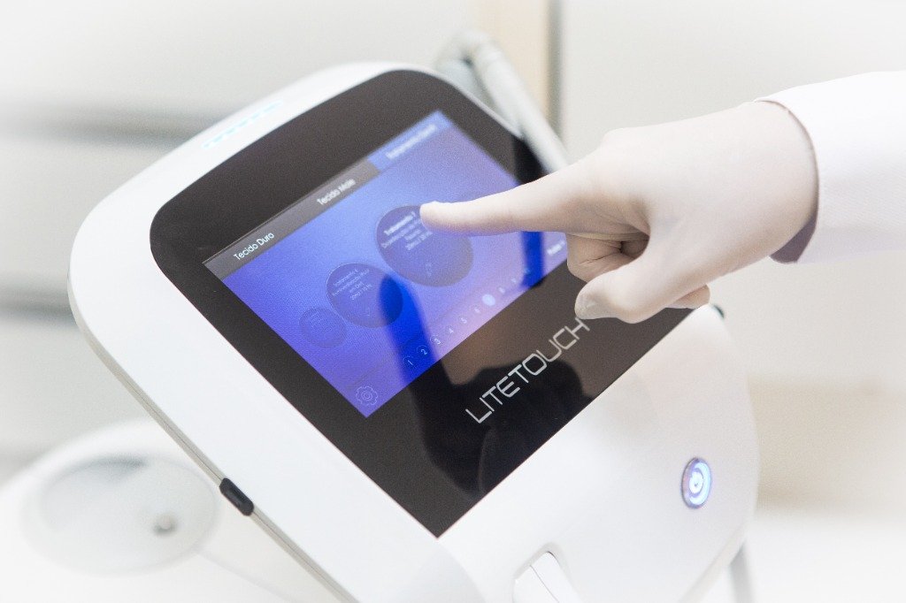Painel Touchscreen e Dosimetria LiteTouch